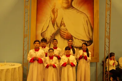 3º dia da novena - Benção das Chaves dos Veículos