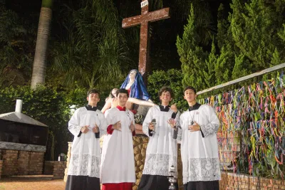 3º dia da novena - Benção das Chaves dos Veículos