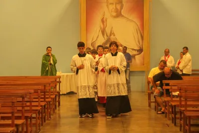 3º dia da novena - Benção das Chaves dos Veículos
