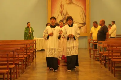 3º dia da novena - Benção das Chaves dos Veículos