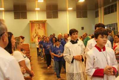3º dia da novena - Benção das Chaves dos Veículos