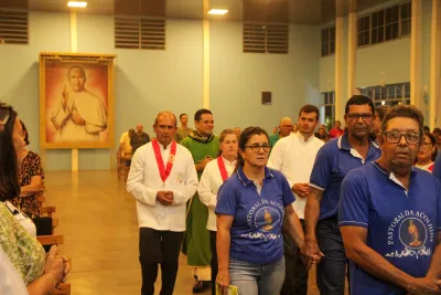 3º dia da novena - Benção das Chaves dos Veículos