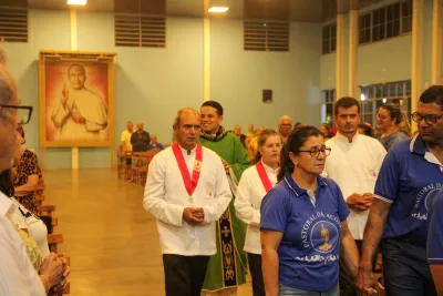 3º dia da novena - Benção das Chaves dos Veículos