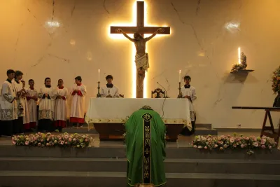 3º dia da novena - Benção das Chaves dos Veículos
