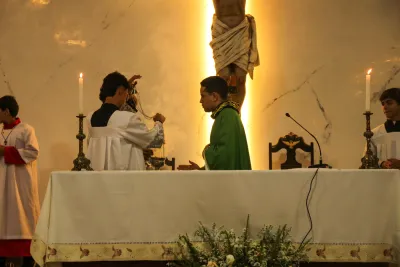 3º dia da novena - Benção das Chaves dos Veículos
