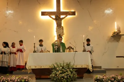 3º dia da novena - Benção das Chaves dos Veículos