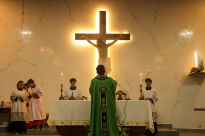 3º dia da novena - Benção das Chaves dos Veículos