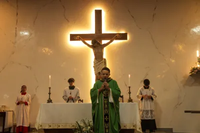 3º dia da novena - Benção das Chaves dos Veículos