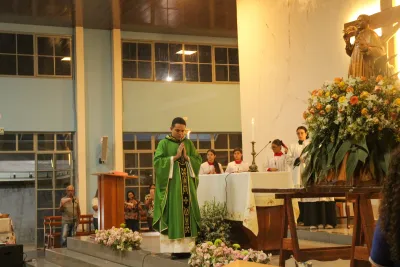 3º dia da novena - Benção das Chaves dos Veículos
