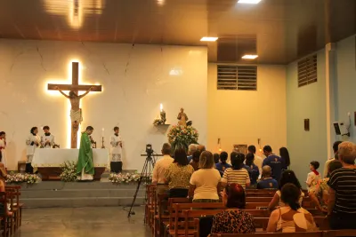 3º dia da novena - Benção das Chaves dos Veículos