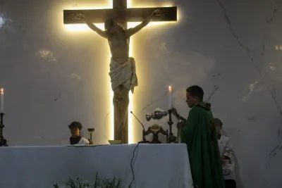 3º dia da novena - Benção das Chaves dos Veículos