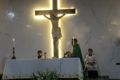 3º dia da novena - Benção das Chaves dos Veículos