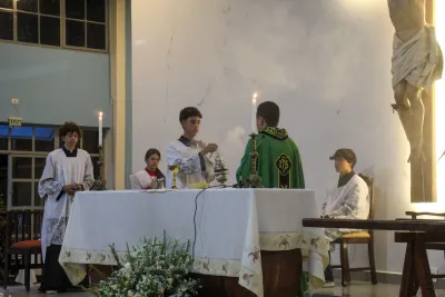 3º dia da novena - Benção das Chaves dos Veículos