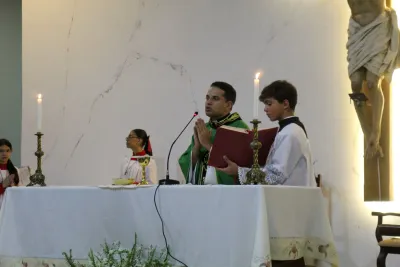 3º dia da novena - Benção das Chaves dos Veículos