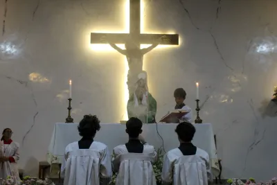 3º dia da novena - Benção das Chaves dos Veículos