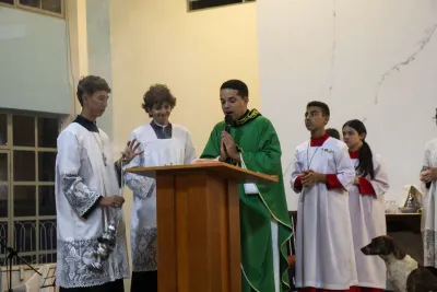 3º dia da novena - Benção das Chaves dos Veículos