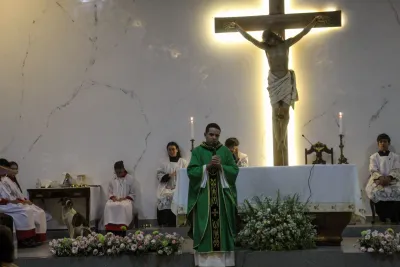 3º dia da novena - Benção das Chaves dos Veículos