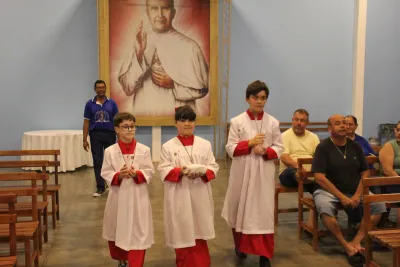 3º dia da novena - Benção das Chaves dos Veículos