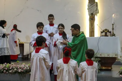 3º dia da novena - Benção das Chaves dos Veículos