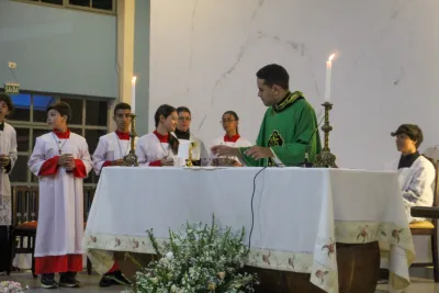 3º dia da novena - Benção das Chaves dos Veículos