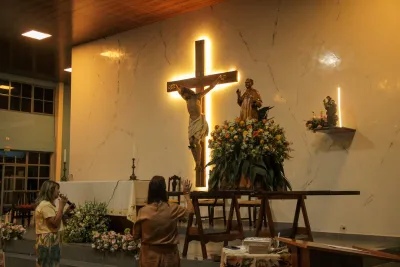 3º dia da novena - Benção das Chaves dos Veículos