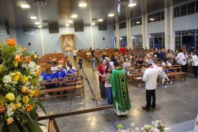 3º dia da novena - Benção das Chaves dos Veículos