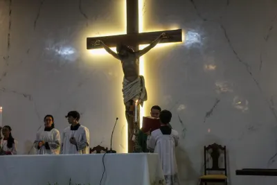 3º dia da novena - Benção das Chaves dos Veículos