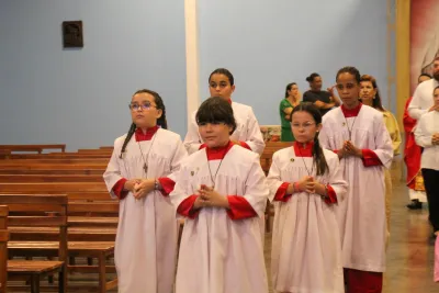 4º dia da novena - Benção das Crianças