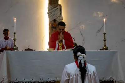 4º dia da novena - Benção das Crianças