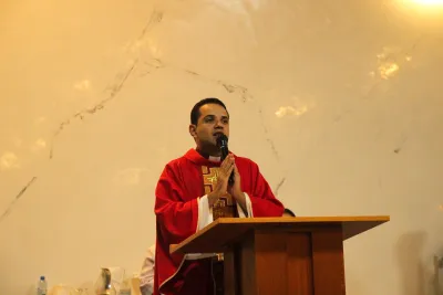 4º dia da novena - Benção das Crianças
