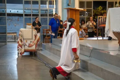 4º dia da novena - Benção das Crianças