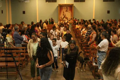 4º dia da novena - Benção das Crianças