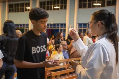 4º dia da novena - Benção das Crianças