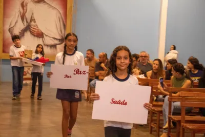 4º dia da novena - Benção das Crianças