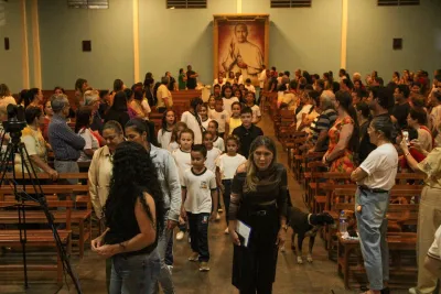 4º dia da novena - Benção das Crianças