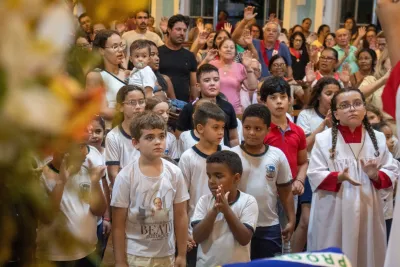 4º dia da novena - Benção das Crianças