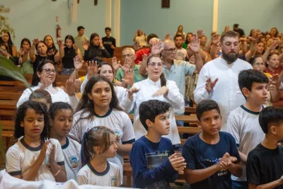 4º dia da novena - Benção das Crianças