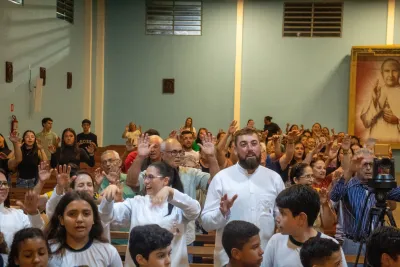 4º dia da novena - Benção das Crianças