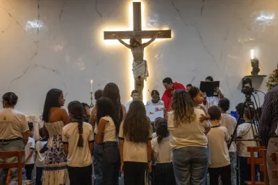 4º dia da novena - Benção das Crianças