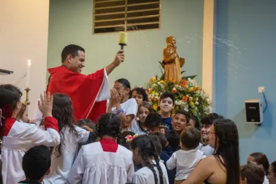 4º dia da novena - Benção das Crianças