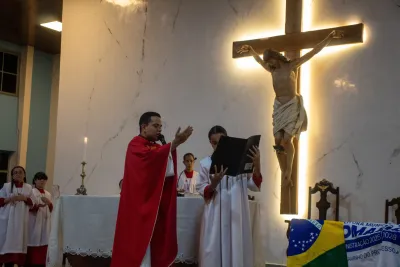 4º dia da novena - Benção das Crianças