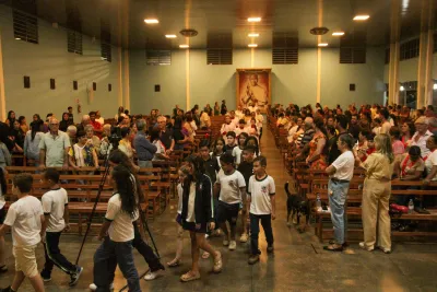 4º dia da novena - Benção das Crianças