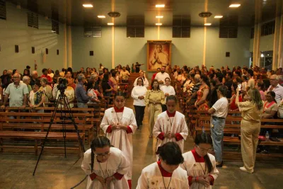 4º dia da novena - Benção das Crianças