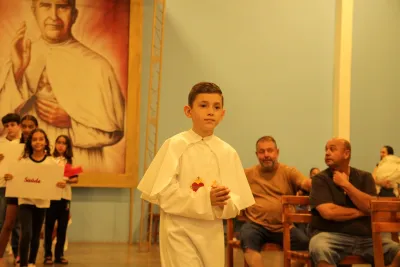 4º dia da novena - Benção das Crianças