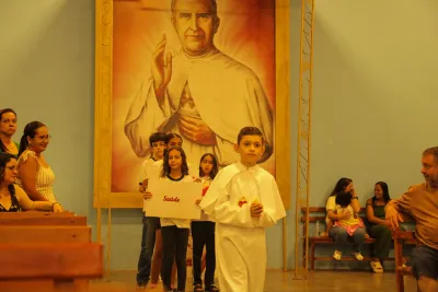 4º dia da novena - Benção das Crianças