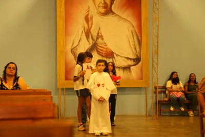 4º dia da novena - Benção das Crianças