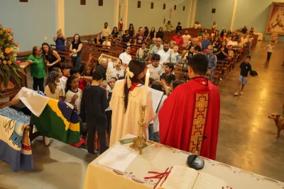4º dia da novena - Benção das Crianças