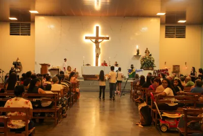 4º dia da novena - Benção das Crianças