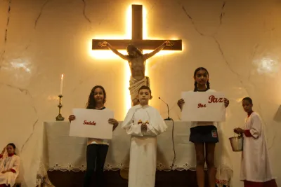 4º dia da novena - Benção das Crianças
