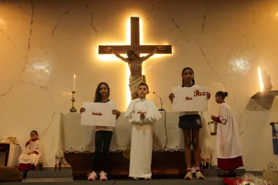 4º dia da novena - Benção das Crianças